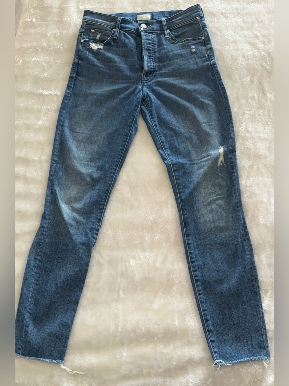 Mother the stunner ankle fray Jeans - Picture 8 of 13